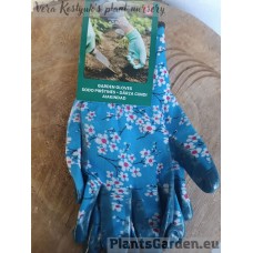 Gloves With Nitrile, Light Blue, D8