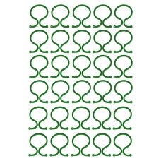 Garden Clips Set, 30Pcs, 5X4Cm